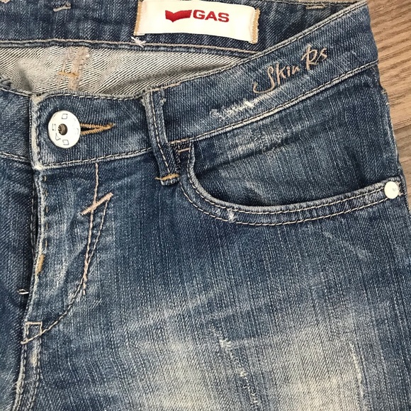 VGUC GAS Jeans slim straight jeans ๐๐๐ - Picture 10 of 13